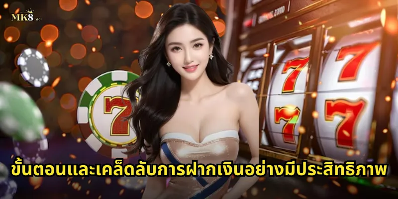 ขั้นตอนและเคล็ดลับการฝากเงินอย่างมีประสิทธิภาพ